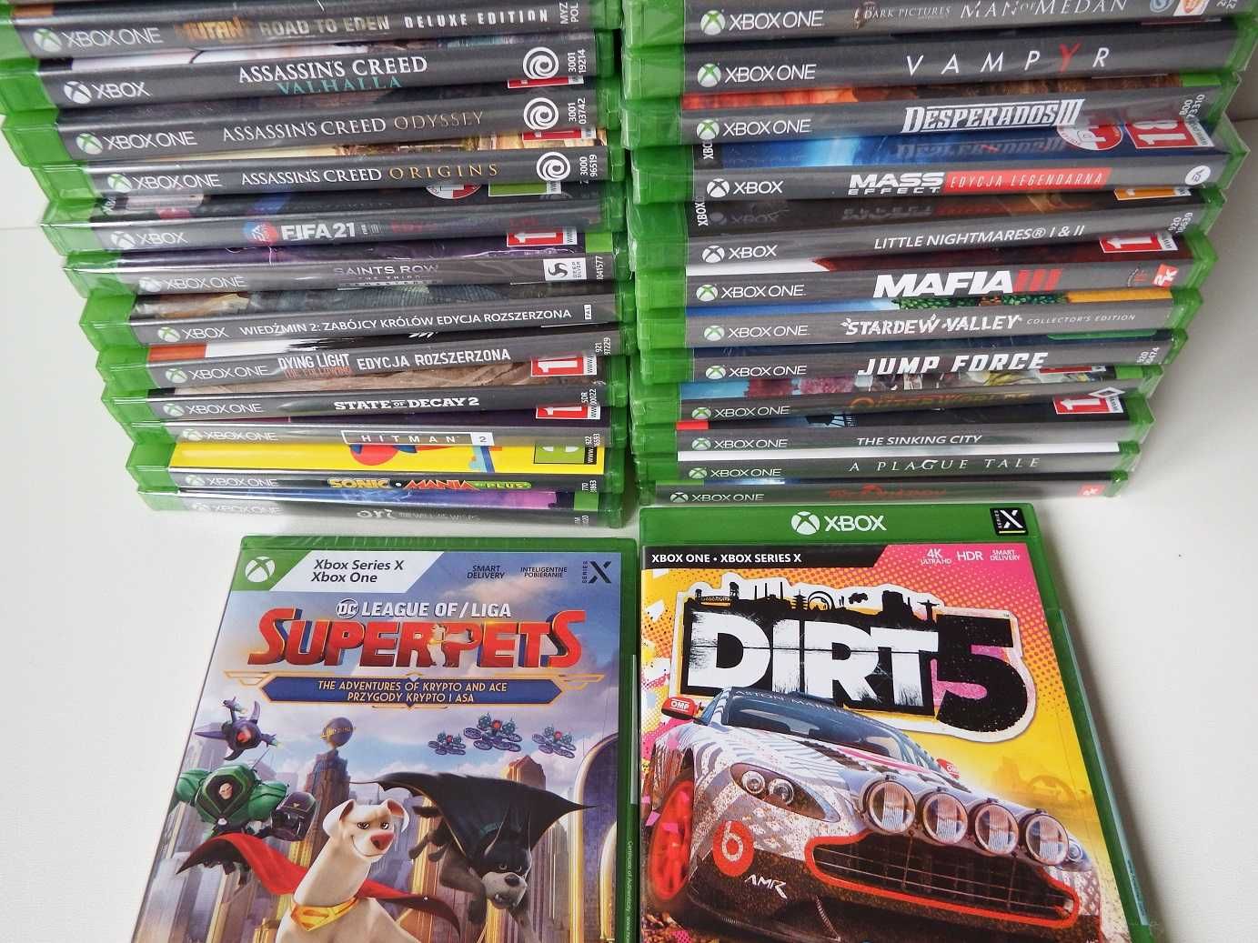 WYŚCIGI XBOX ONE Xbox Series X DIRT 5 nowa zafoliowana INNE gierki