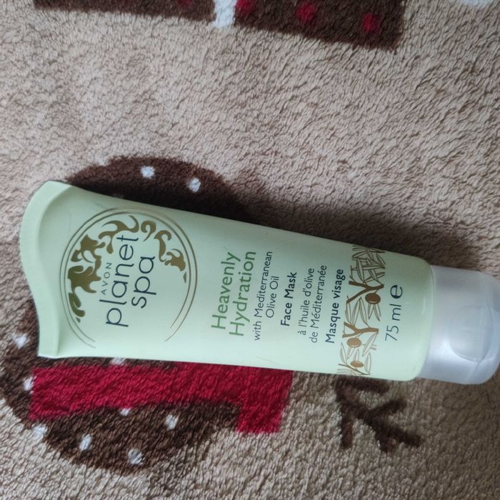 Avon SPA nawilżająca maseczka z oliwą z oliwek