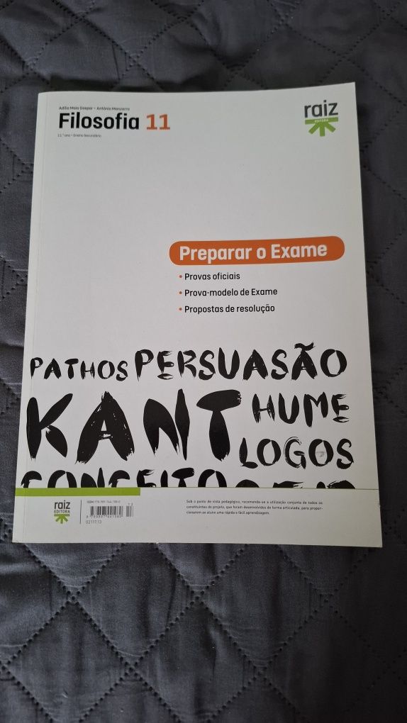 Filosofia 11⁰ Ano - Caderno de Atividades e Preparação para Exame