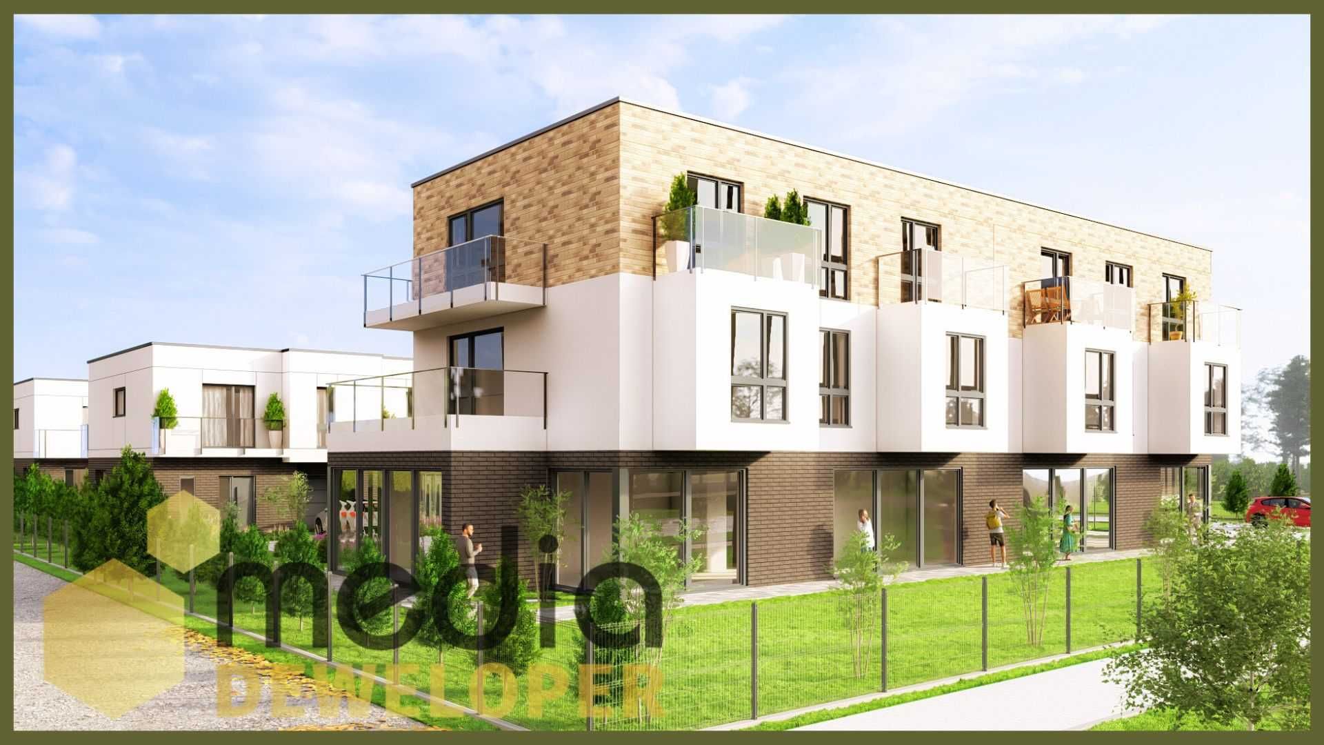 Dom szeregowy 114m² | Okolice Warszawy | Garaż, ogród i taras