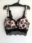 Stanik, biustonosz  gorsetowy New Look 70B, koronka, push up