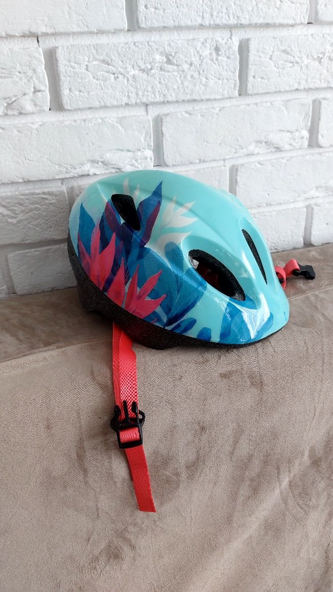 Kask dzieciecy rowerowy r.S 48 - 52cm