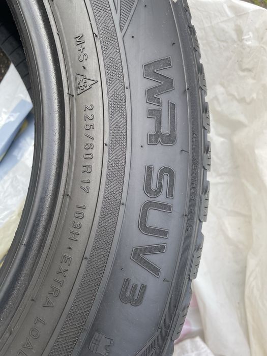 Nokian WR 3 Suv 225/60 17” super stan 4szt.