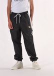 Мужские НЕЙЛОНОВЫЕ Черные спортивные штаны PUMA Track pants | S размер