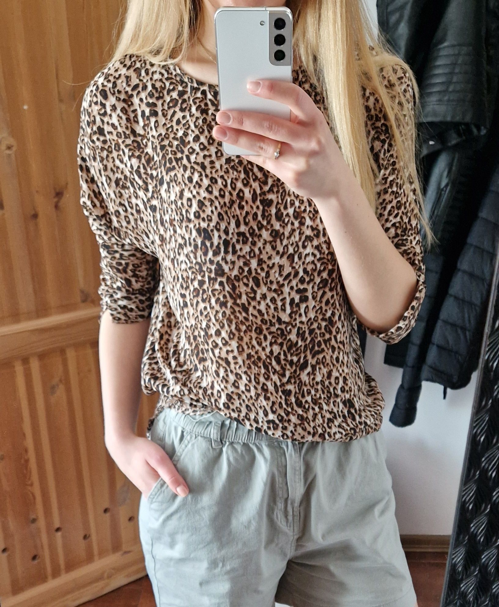 Bluzka zwiewna 3/4 Primark r. S