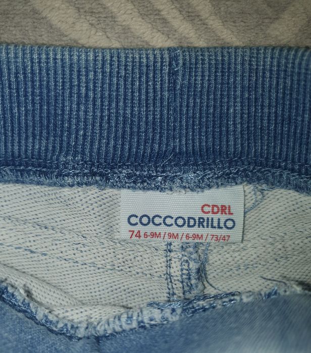 Spodnie jeansowe Cocodrillo rozmiar 74