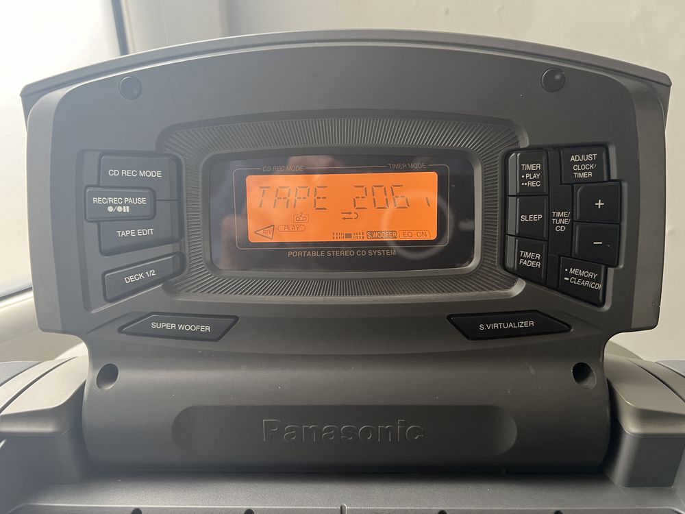 Radiomagnetofon z CD Panasonic RX-ED707 Pilot
