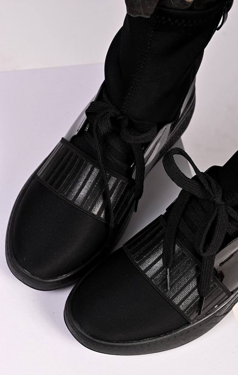 Розпродаж черевики жіночі , чорні демісезон розмір 36 - 23 см