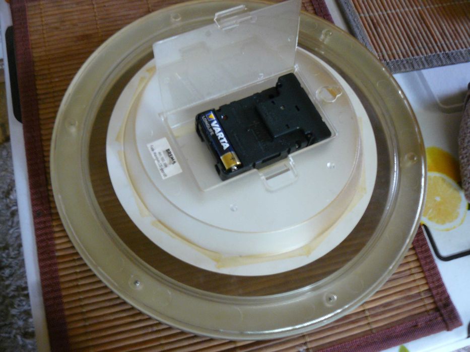 Zegar kuchenny czas radiowy radiocontrolled DCF 30 cm OPIS