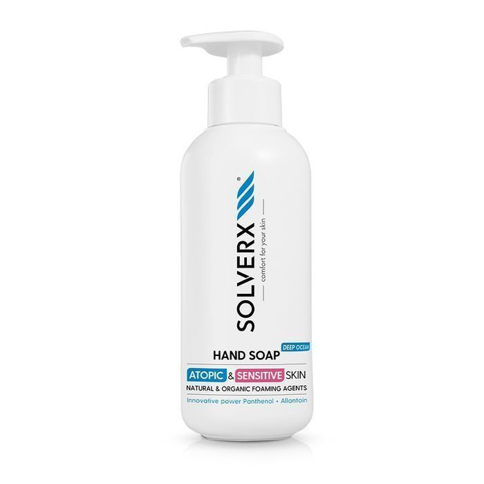 Solverx Atopic  Sensitive Skin Mydło Do Rąk W Płynie Ocean 250Ml (P1)