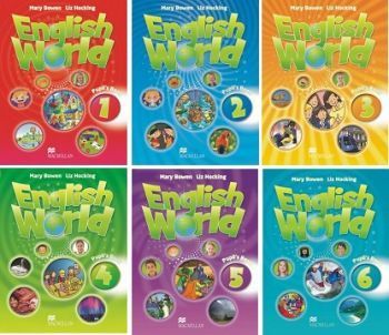 English world 1,2,3,4,5,6 рівні Pupils_Book+workbook комплект