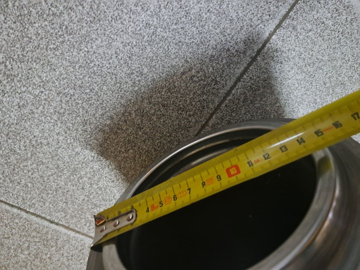 Tubo duplo  extração fumos