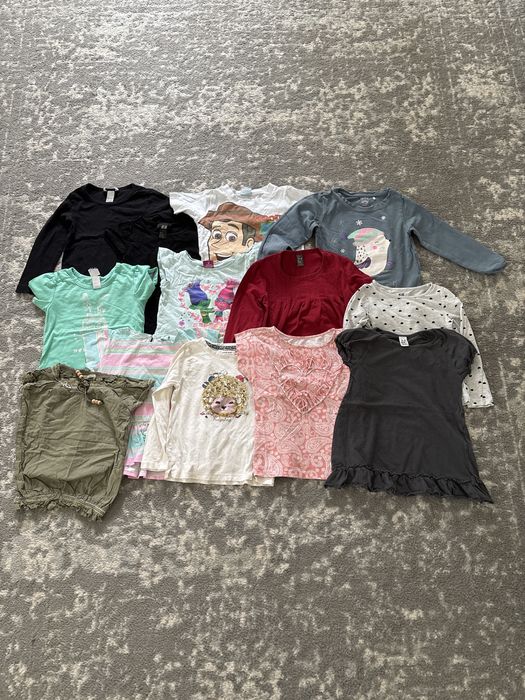 Zestaw 13 koszulek rozm. 98 i 104 H&M Zara Cool Club Reserved