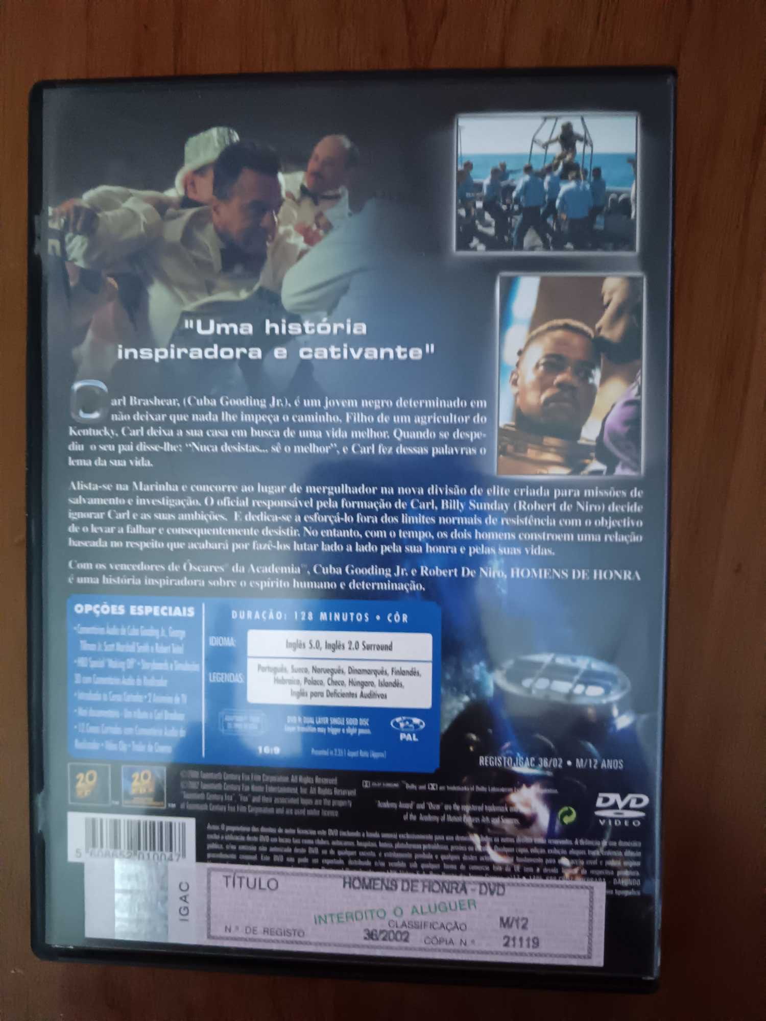 filme dvd original - homens de honra