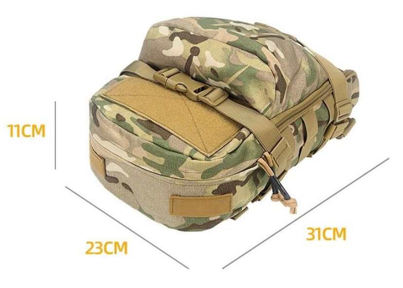 Штурмовий рюкзак для плитоноски, на кріплення система Molle 5-7 літрів