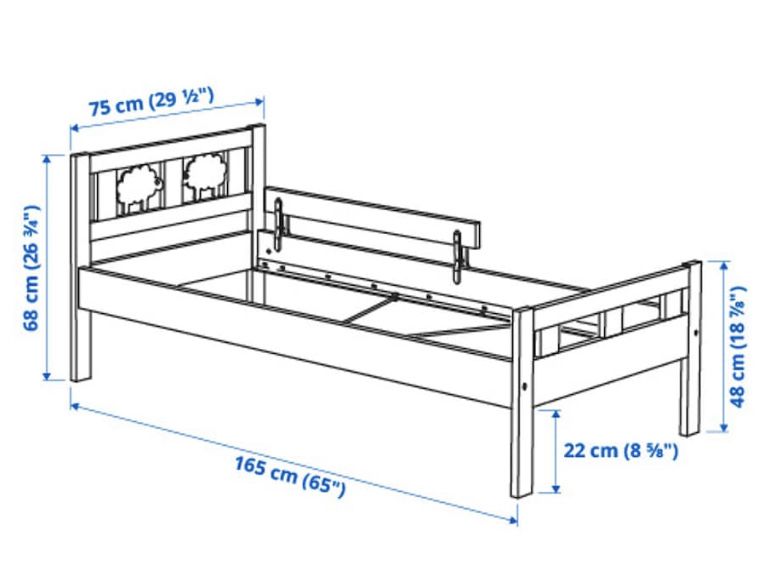Łóżko z materacem Ikea