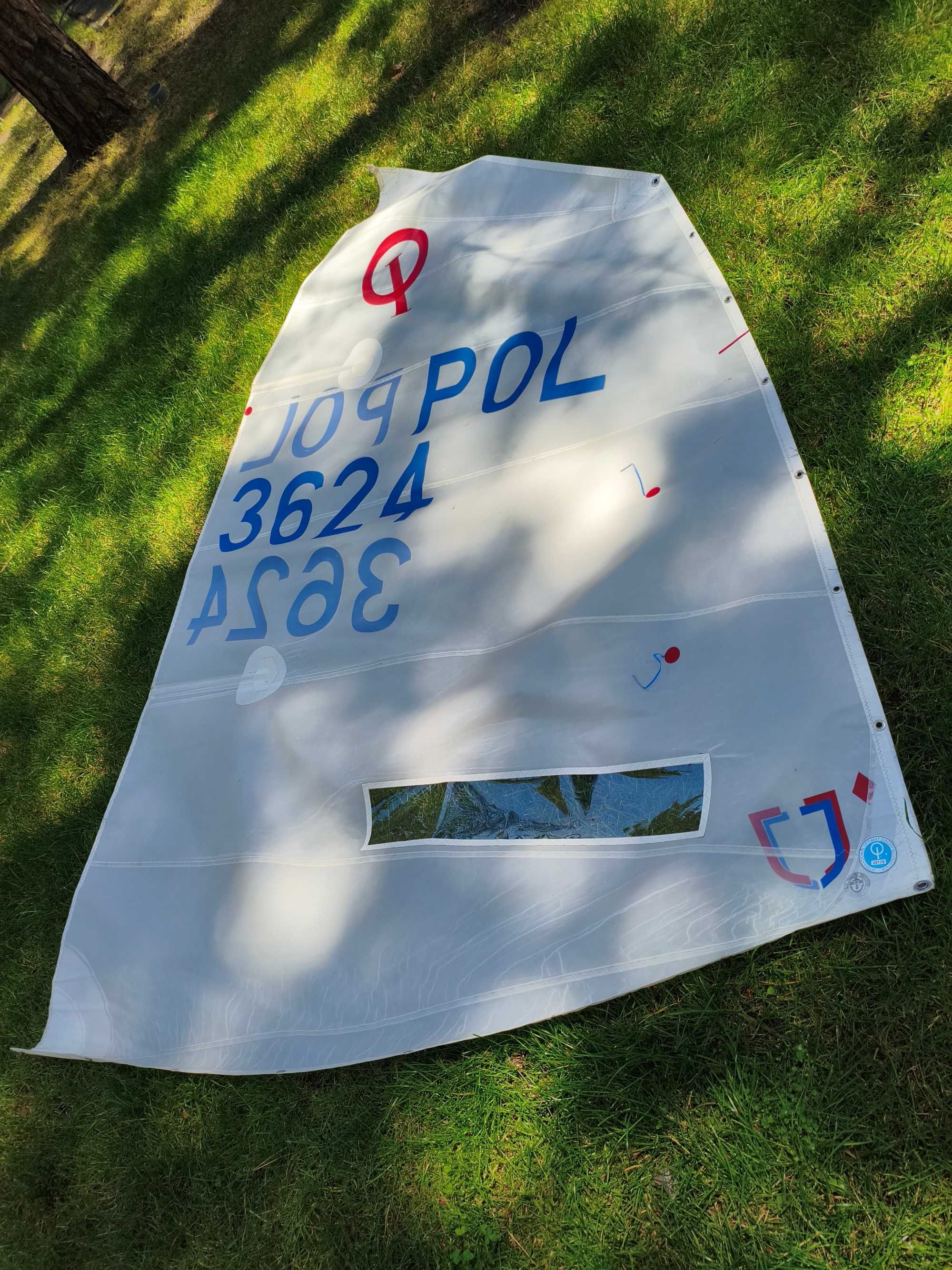 Żagiel Optimist RED 2.0 - jak nowy