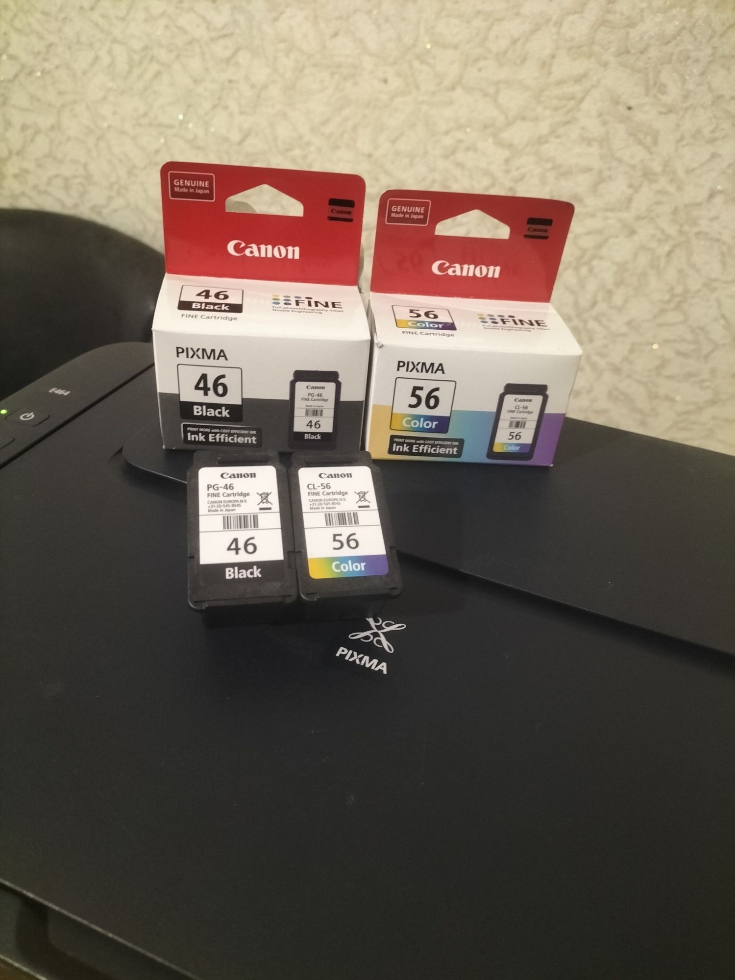 Кольоровий принтер, цветной принтер, Canon Pixma E464