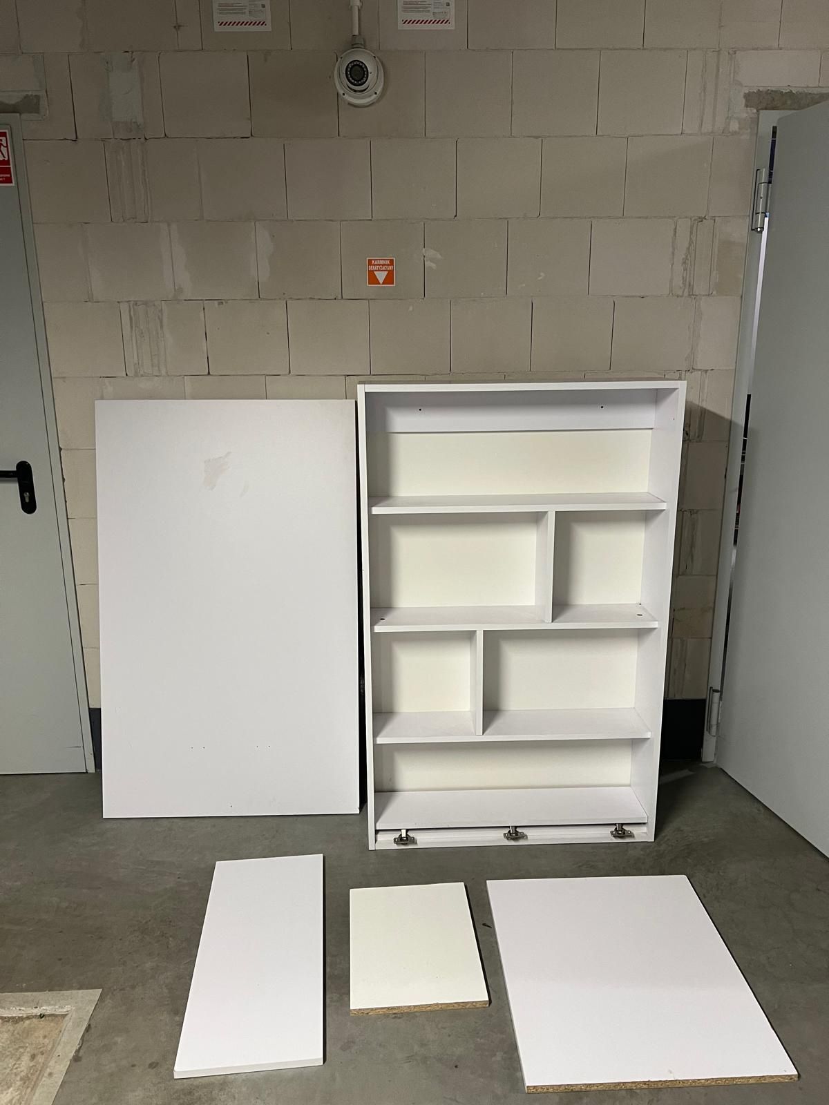 Stół/biurko rozkładany Espigo 120x80 wiszący biały