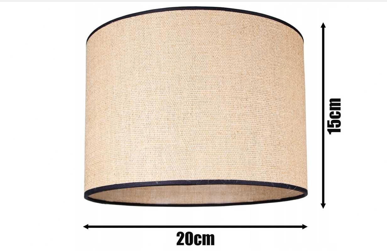 Piękna LAMPA WISZĄCA SUFITOWA Żyrandol Abażur BOHO 20 cm Nowa