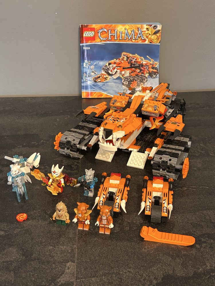 LEGO ® 70224 Legends of Chima  - Lotny oddział Tigera