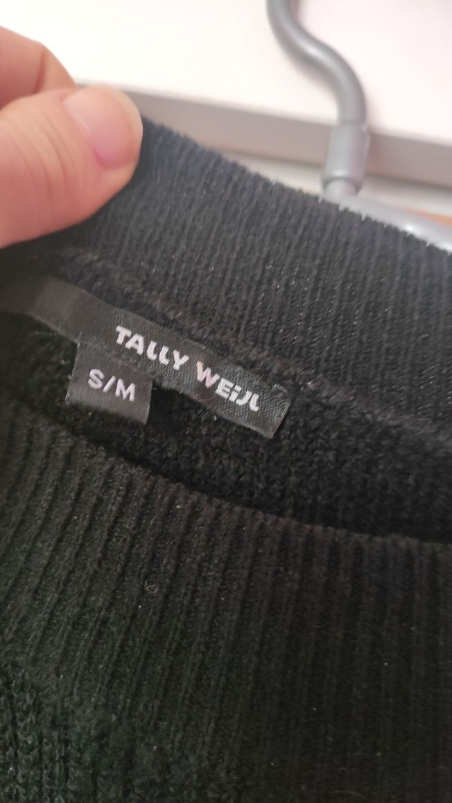 Czarny elegancki sweter Tally Weijl r. M