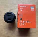 Sony FE 24 50mm f 2 8 g