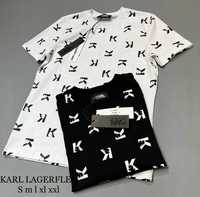 Karl Lagerfeld мужская футболка люкс качество