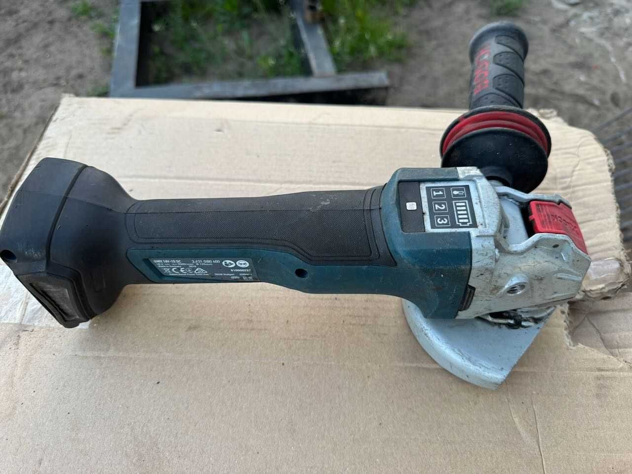 Szlifierka kątowa flex Bosch Professional GWX 18V-10 SC bdb stan XLOCK