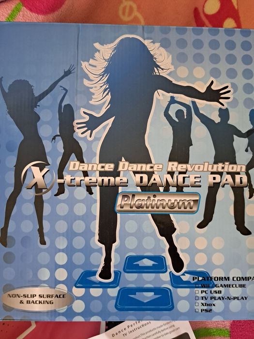 Танцювальний килимок. Коврик для танца DANCE MAT PC+TV, X-treme Dance