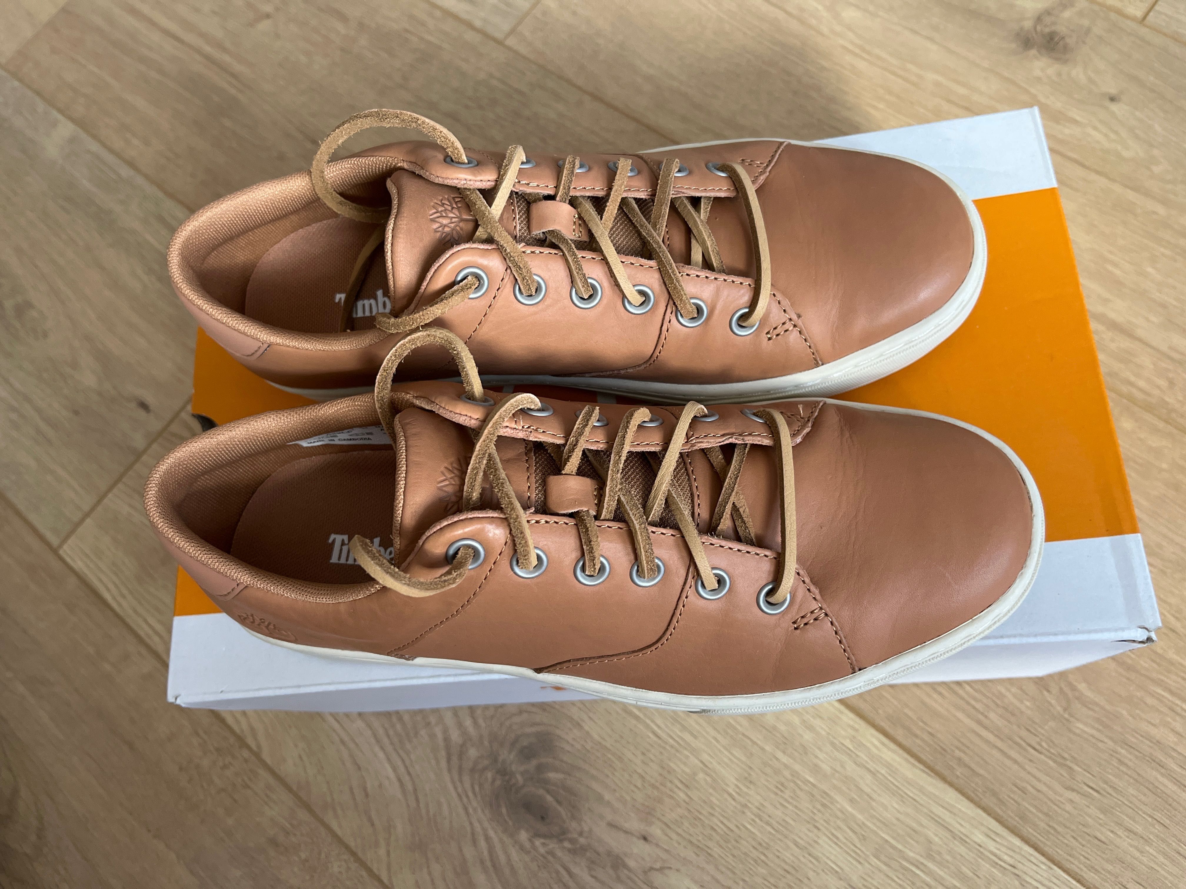 Timberland nowe skórzane buty rozm. 39 męskie unisex sneakersy półbuty