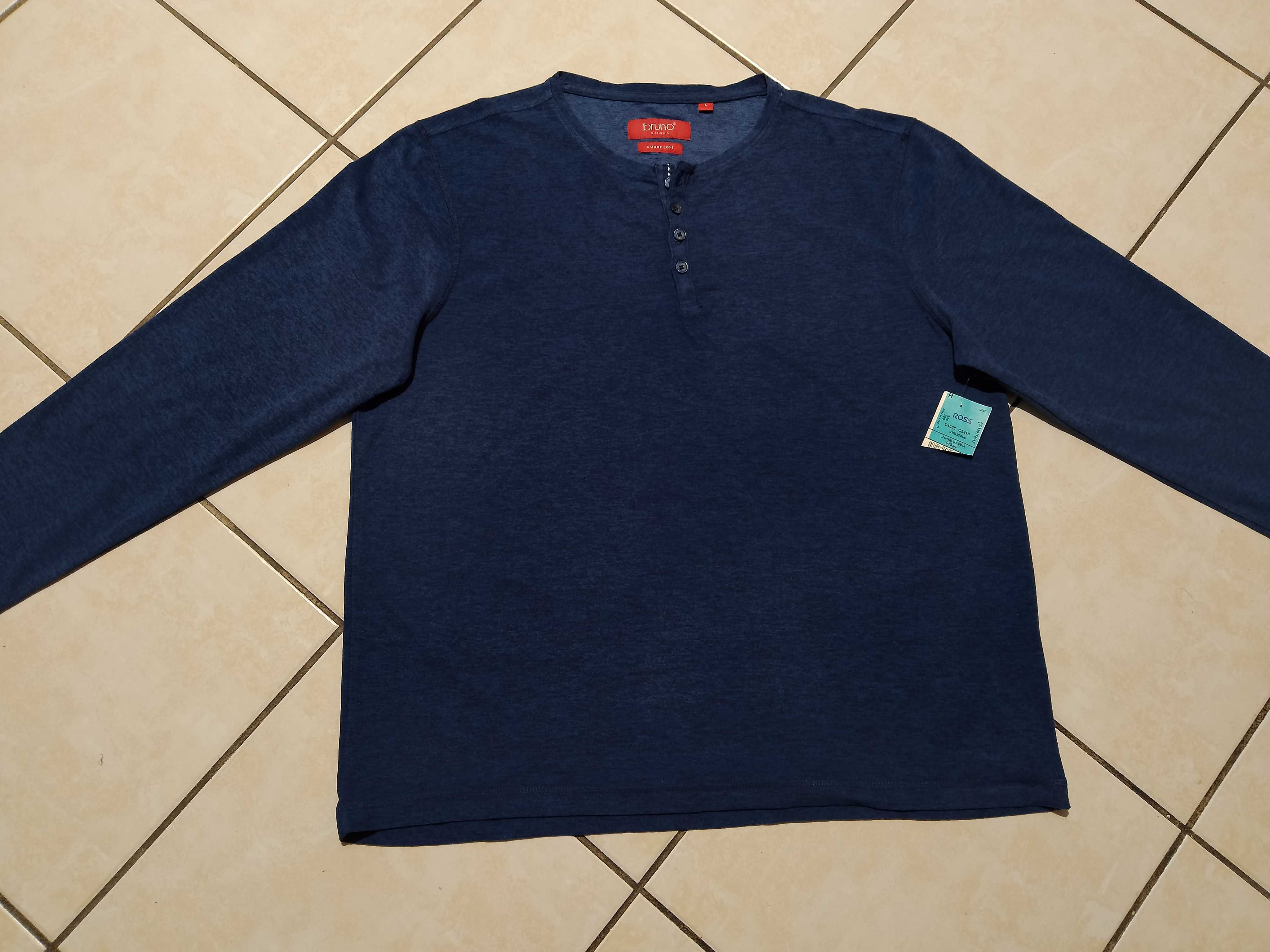 BRUNO USA - NOWA! Bluza Męska rozmiar L