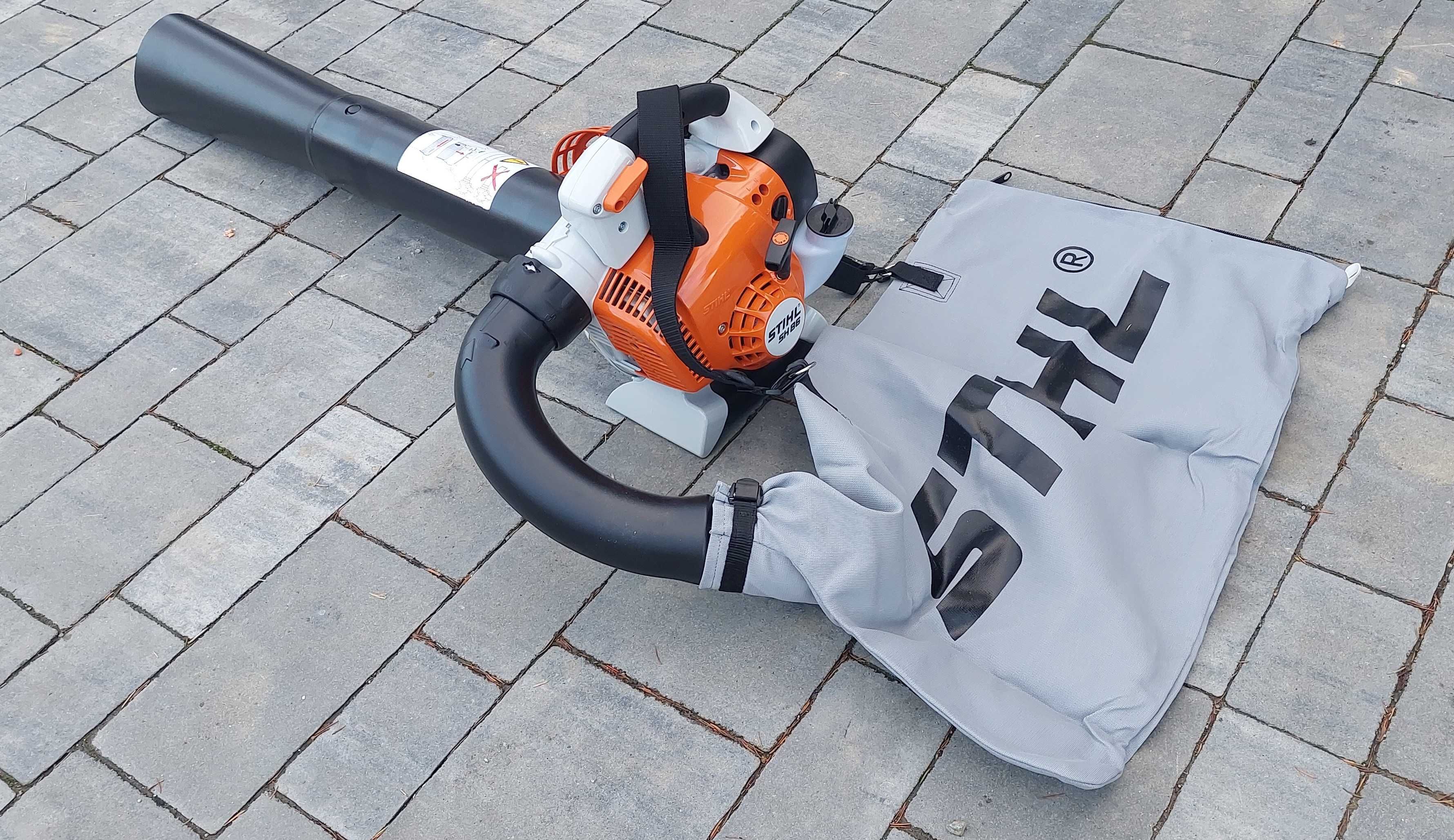 Odkurzacz do liści Stihl SH 86 mocny 45L dmuchawa wynajem liście