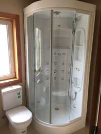 Cabine de duche com hidromassagem