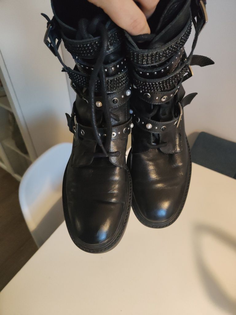 Buty botki workery Zara 40 41