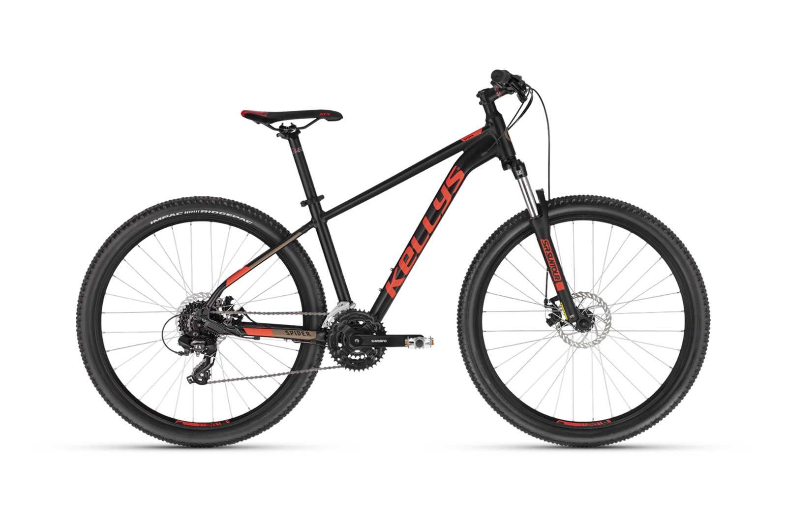 Rower KELLYS SPIDER 30 Black roz.S 27,5 Mtb, Junior, Raty 0% dostępny