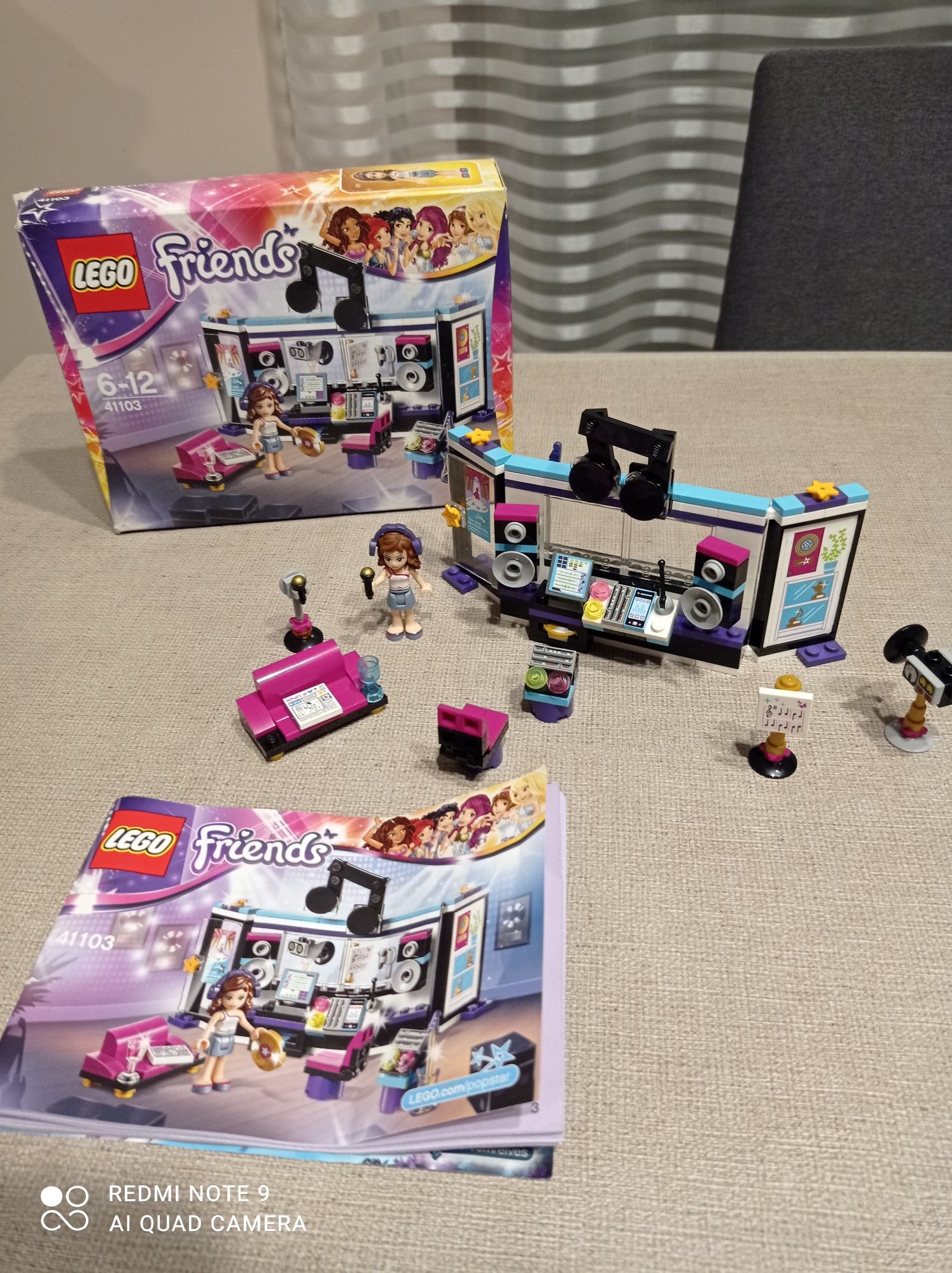 Zestaw LEGO Friends 41103 studio nagrań