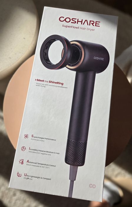 Suszarka Coshare z nakładkami srebrna