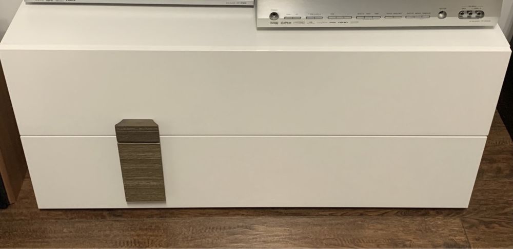 Szafka RTV Black Red White