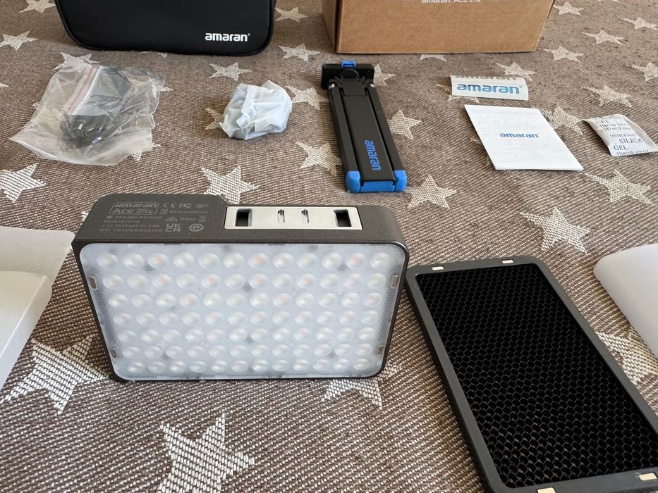 Nowy zetaw Lampa LED Amaran Ace 25c RGBWW Kit