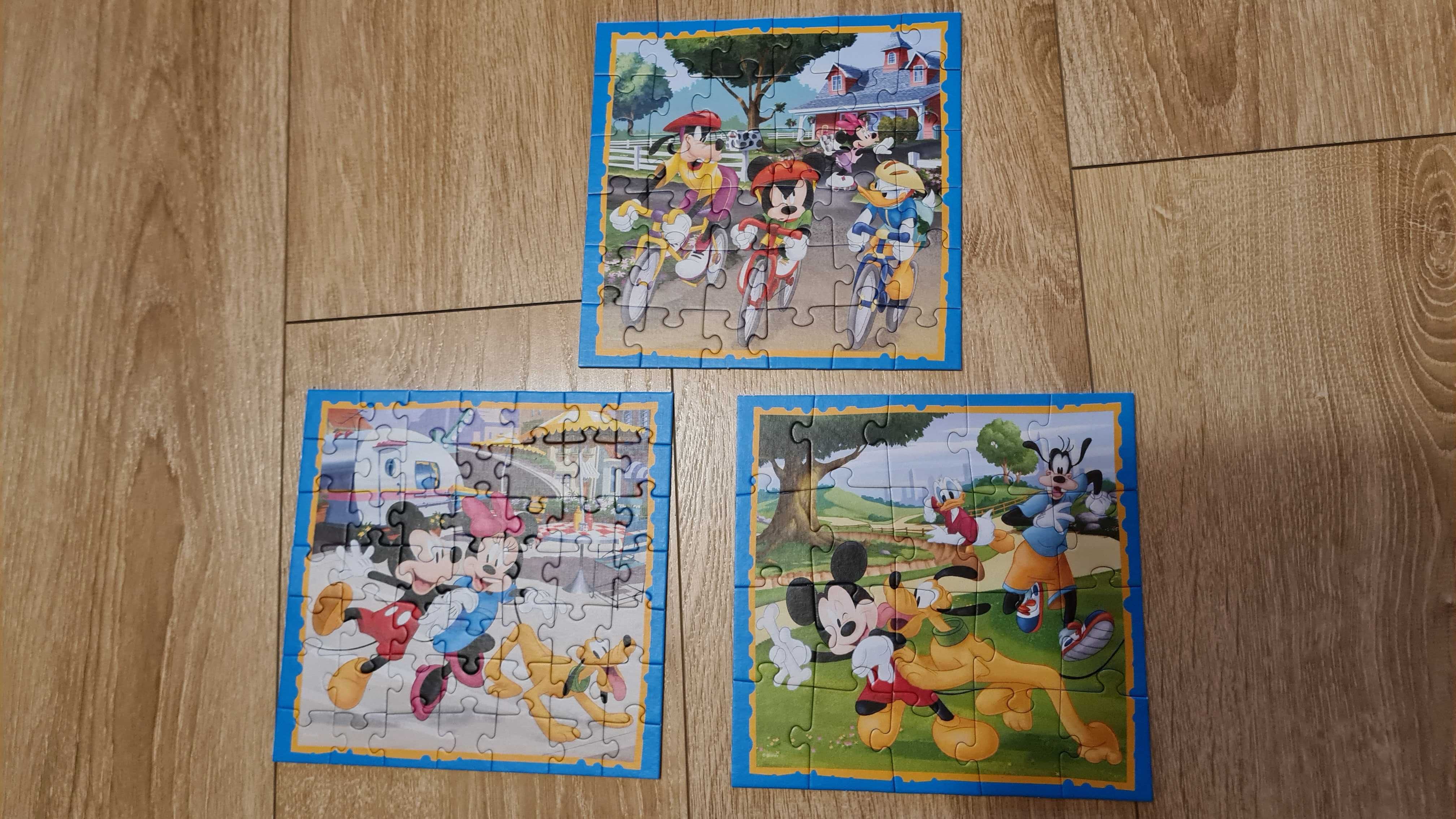 Puzzle Myszka Miki 3 w 1 Trefl