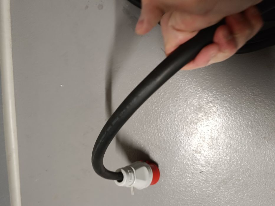 H07RN-F OnPD 5x6 19m kabel siłowy guma linka przedłużacz wtyki 32A