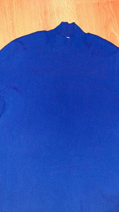 Bluzka sweter szafirowy S