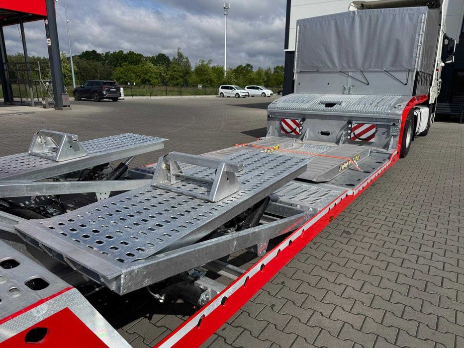 Wynajem naczepy niskopodwoziowej, lawety, transport