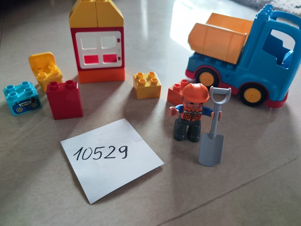 Kompletny zestaw LEGO Duplo 10529 ciężarówka samochód ciężarowy