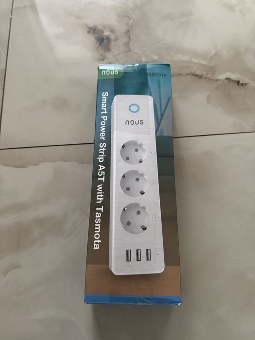Inteligentna Listwa zasilająca 15A WIFI NOUS A5