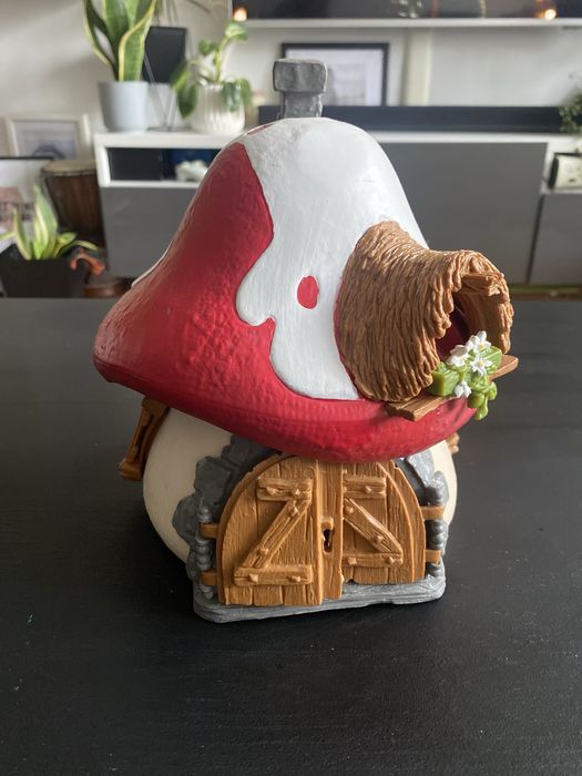 Schleich Chatka Smerfa, Gargamel I Klakier, papa smerf i dodatkowe fig