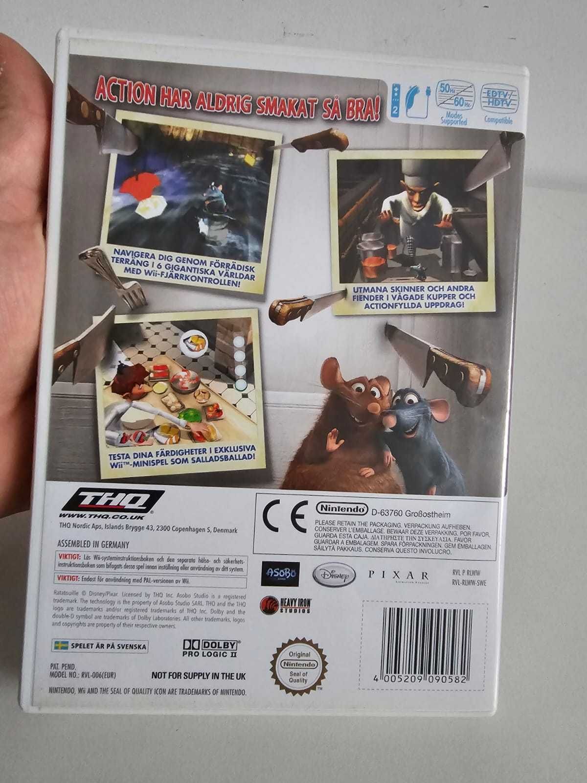 Ratatouille Ratatuj Nintendo Wii komplet zadbana SZWEDZKA
