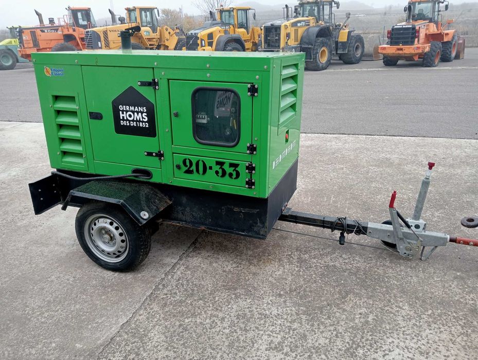 дизельгенератор Deutz 19 кВА  на колесном шасси