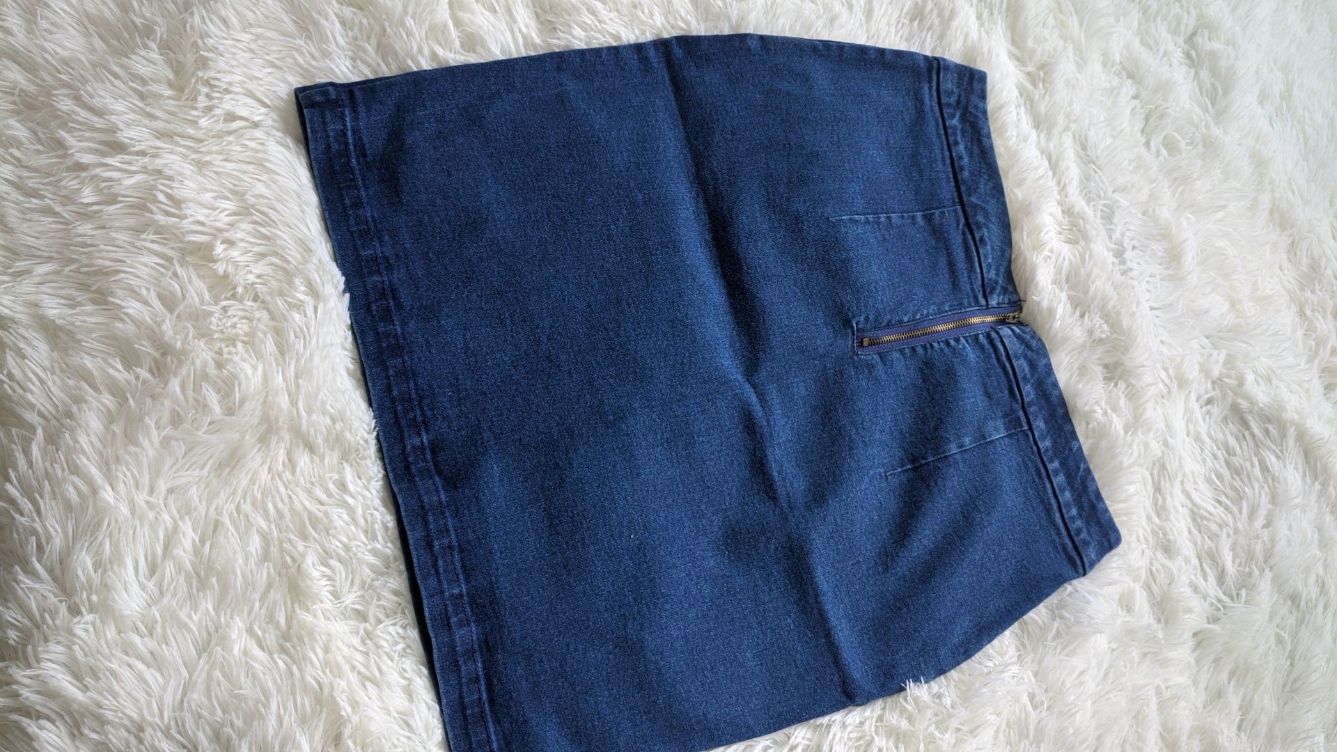 Spódnica dżinsowa z kieszonkami